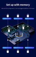 COMFAST Dual Band WiFi tekrarlayıcı uzun menzilli 1200Mbps kablosuz WiFi genişletici WiFi tekrarlayıcı