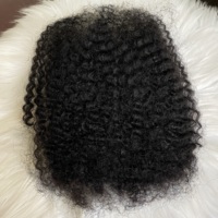 Extensions de cheveux humains en vrac Afro Curl pour tresses, 30g