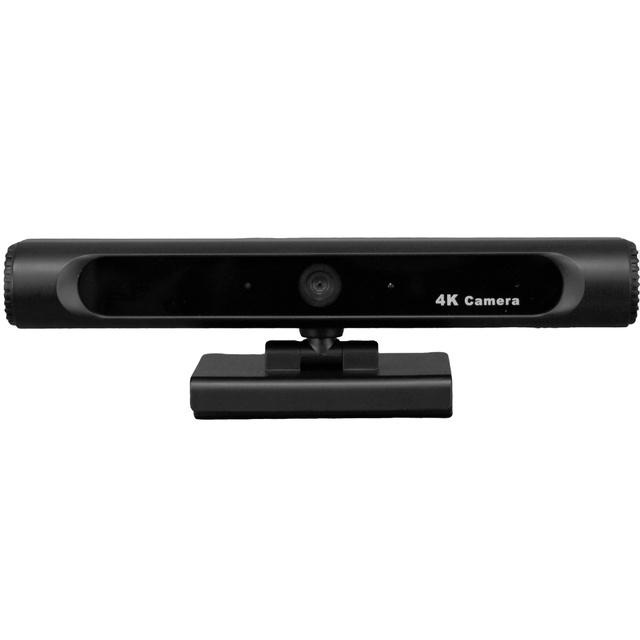 Two-Way Intercom USB CMOS 2MP Full HD Auto Focus Video Conference Camera Rotating Axis Built-In Microphone Wide View Angle Black