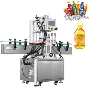 Tự động chai thủy tinh nhỏ giọt cơ thể Gel mỹ phẩm phun nắp chai vặn <span class=keywords><strong>capper</strong></span> dầu gội máy đóng nắp từ Trung Quốc - Product Image 1
