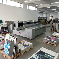 Baru untuk Printer UV Flatbed Industri 3220 dengan Printhead Ricoh G6 untuk Pencetakan Akrilik, PVC, Kaca, Logam, dan Papan Iklan