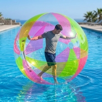 Ballon Gonflable Commercial de Marche sur l'Eau 1,5-2m en TPU/PVC, Capacité 250kg, Fermeture Éclair TIZIP Allemande, Vente en Gros Usine pour l'Extérieur