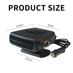 Calentador de Coche con Calefacción Rápida de 12V/24V, Calefacción Eléctrica Interior para Coche, Descongelador y Desempañador, Doble Velocidad - Product Image 6