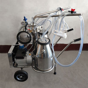 Venta al por mayor de alta calidad de la bomba de vacío de la máquina de ordeño para cabras y vacas Cubo de alta productividad - Product Image 5