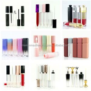 Grand tube de brillant à lèvres MaXxfre de 10ml, couvercle transparent en or et argent, emballage de glaçage à lèvres vide avec logo personnalisé - Product Image 5