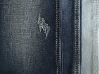 Tissu denim sergé non extensible en coton et polyester, qualité OE, prix abordable, vente en gros (2489)