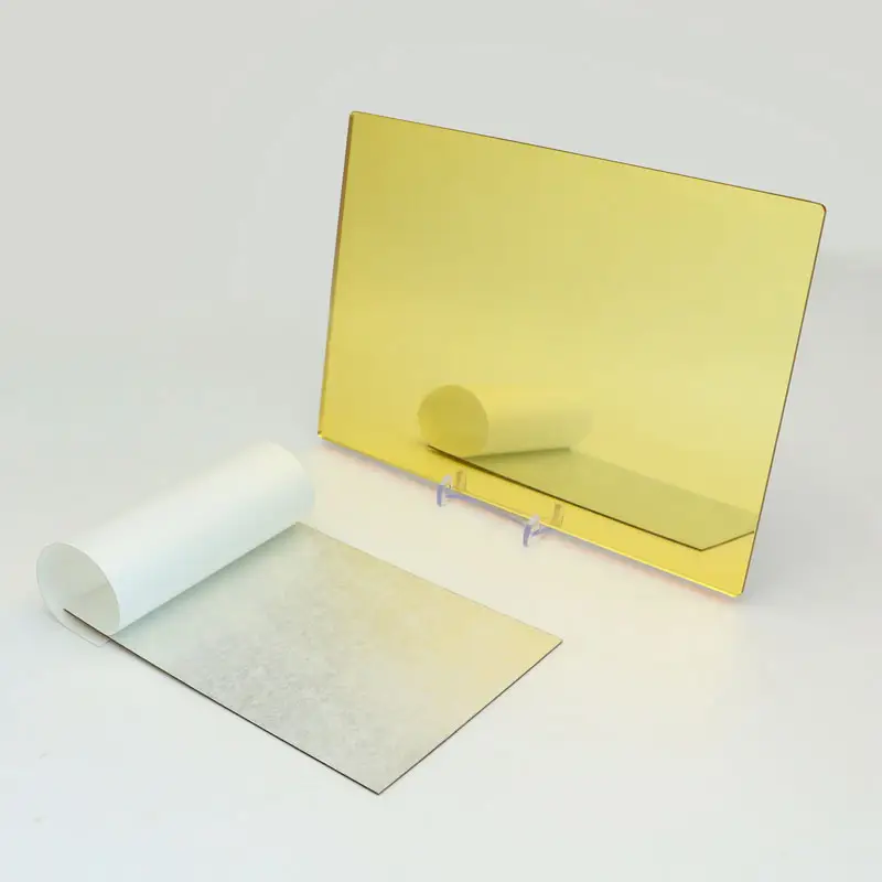 Alands 2 mm Acryl-Spiegelblech/Acryl-Spiegel Großhandel/Spiegel Gold-Acryl-Blat