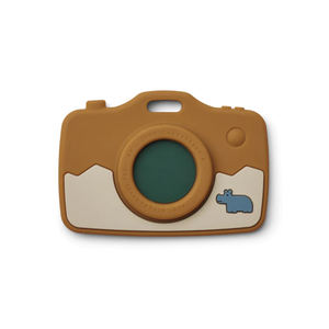 Mordedor de silicona suave para bebé, <span class=keywords><strong>chupete</strong></span> de juguete con forma remota, juego de masticación calmante, anillo de <span class=keywords><strong>cadena</strong></span> con sonajero, diseño de cámara infantil personalizado - Product Image 1