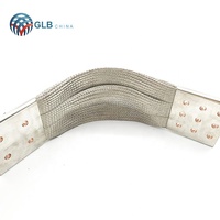 Lifepo4 Eve 25mm2 Trenza de cobre esmaltado de alta temperatura flexible 600V Rollo de alambre trenzado de cobre estañado Material de aislamiento de PVC