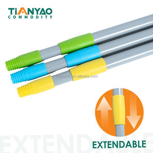 Scopa per Pavimenti Tianyao TY-PT19 in Ferro Rivestito, Spazzola Rotonda per Soffitto con Manico Lungo Telescopico - Product Image 1