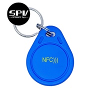 Haute sécurité MIFARE Ultralight C contrôle d'accès ABS RFID ID porte-clés étiquette