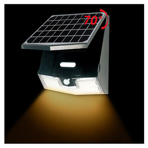 2021 Mới Hiện Đại Thâm Quyến Năng Lượng Mặt Trời Bên Ngoài Vườn Đèn Tường Với Điều Khiển Từ Xa - Product Image 2