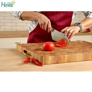 Planche à découper professionnelle pour bloc de <span class=keywords><strong>boucher</strong></span> 24x18 pouces planche à découper extra large en bois épais <span class=keywords><strong>double</strong></span> face pour grain d'extrémité - Product Image 6