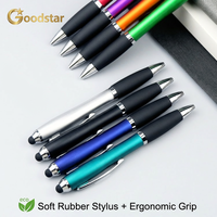 Stylo bille en plastique mat flexible, forme gourde, pour événements d'image de marque d'entreprise, vente en gros, faible MOQ, promotionnel et efficace pour le marketing