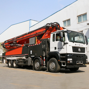 Camion de pompe concrète monté par camion de boom de ventes directes d'usine pour la construction de bâtiments élevés - Product Image 5