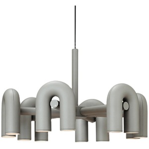 Designer Showroom Modern Nordic Creative Minimalist U-Shaped Metal Pendant <b>Lights</b> Unique for Living Room <b>Dining</b> Room Bedroom - Product Image 1