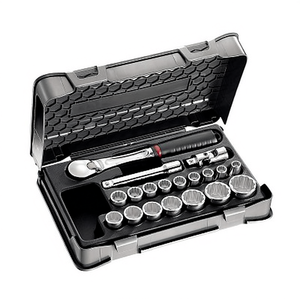 Juego de llaves de vaso de 1/2 pulgada, kit de herramientas mecánicas de 605 piezas con trinquete y extensiones para reparación automotriz - Product Image 2