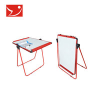 Support de tableau blanc magnétique en métal en forme de U pour la formation scolaire, pliable et mobile, modèle TY11843, vente en gros