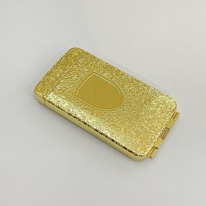 Boîte à cigarettes artisanale en métal haut de gamme moderne personnalisable Logo imprimé cadeau artisanat en métal - Product Image 5