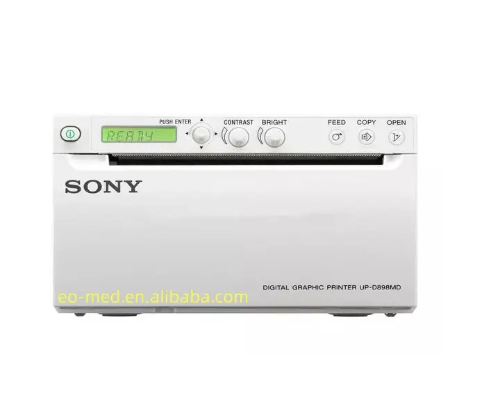 Chất lượng cao xách tay màu đen và trắng truyền nhiệt kỹ thuật số siêu âm máy in đồ họa Sony UP-D898MD