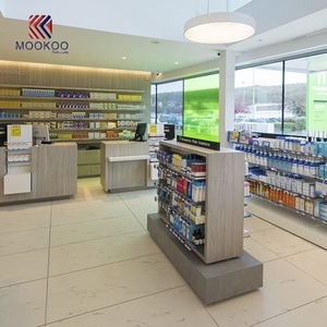 Chất Lượng Cao Dược Lưu Trữ Tủ Hiển Thị Đứng Phong Cách Cửa Hàng Truy Cập Thiết Kế Đồ Nội Thất Cho Hiệu Quả Lưu Trữ Kệ - Product Image 4