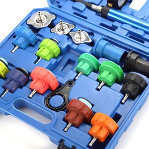 Kit detector de fugas de agua de 18 piezas, juego de herramientas de mantenimiento automotriz universal, operación manual para reparación del sistema de refrigeración - Product Image 2