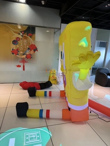 Personajes <span class=keywords><strong>de</strong></span> dibujos animados inflables personalizados publicidad gigante dibujos animados <span class=keywords><strong>de</strong></span> animales inflables <span class=keywords><strong>Bob</strong></span> <span class=keywords><strong>Esponja</strong></span> inflable para Decoración - Product Image 5
