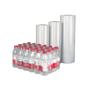 Film rétractable POF PVC PE pour emballage, rouleaux de film plastique rétractable, tube tunnel pour l'emballage de bouteilles d'eau et de boissons - Product Image 2