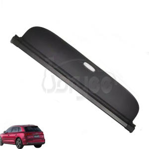 Couverture de coffre d'étagère de colis arrière en gros pour Audi Q3 <span class=keywords><strong>RSQ3</strong></span> 2014 2013 2015 partie charge de coffre bagages bouclier de confidentialité accessoire intérieur - Product Image 2