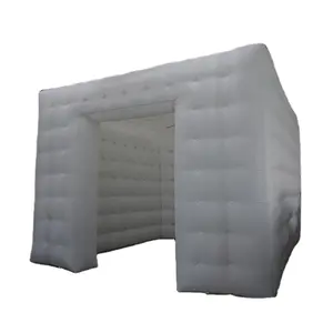 Tente en cube gonflable Portable, tissu flottant, pour fête d'halloween, événement, livraison gratuite