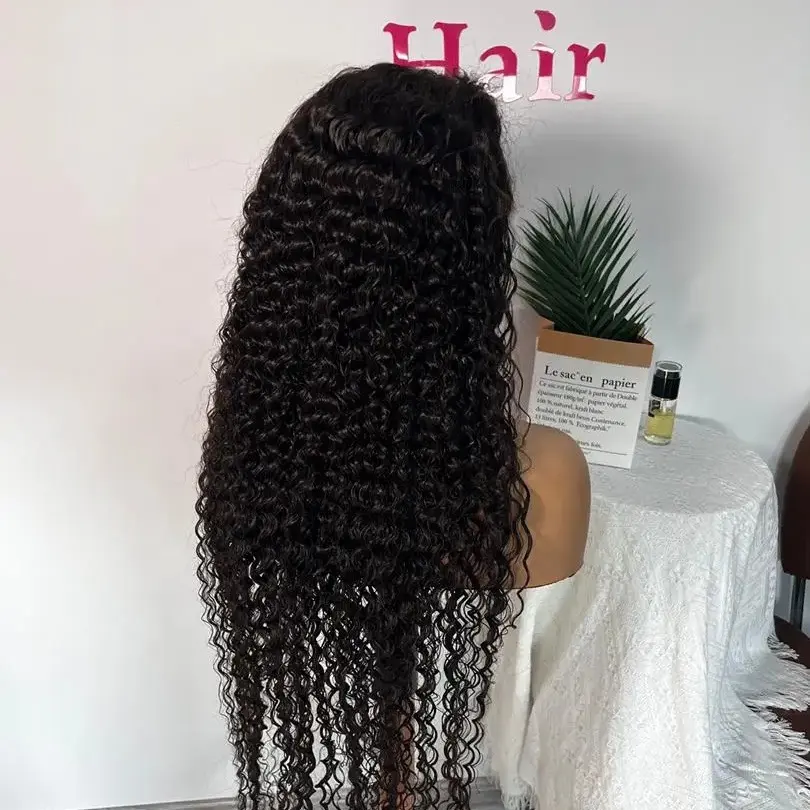 Amara envío rápido peluca ondulada al agua tejidos de cabello humano y pelucas Sudáfrica onda al agua 13x4 40 pulgadas Peluca de cabello humano frontal