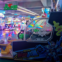 Machine de jeu d'arcade à monnayeur Mecha God la plus vendue, jeu de marteau 2 joueurs interactif multijoueur pour zone de jeux de centre commercial