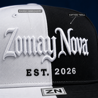 Casquette Snapback Bicolore à Visière Plate Six Panneaux Réglable Streetwear Broderie Logo Personnalisé OEM Vente en Gros Faible MOQ
