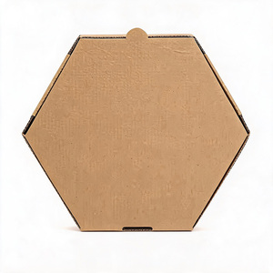 Cajas de Pizza Negras Impresas con Logotipo Personalizado Tropical Breeze, Caja para Llevar de Papel Corrugado <span class=keywords><strong>Sabor</strong></span> Puerto Rico - Product Image 2