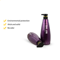 Fabricant haut de gamme 750ml PET violet Transparent shampooing moussant pompe bouteille hommes beauté emballage bouteilles en plastique pour lotion