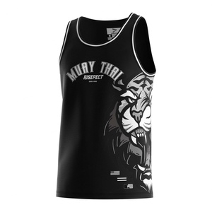 Offre Spéciale : T-shirt de Boxe Thaï Confortable par Sublimation, Short de Boxe Personnalisé et Gilet d'Entraînement pour la Course à Pied - Product Image 1