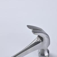 Marteau à griffes industriel de qualité américaine en gros, logo/couleur OEM disponible, entièrement en acier, manche en fibre de verre, poignée ergonomique