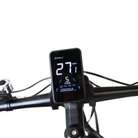 Layar LCD Warna Sepeda Listrik 36V 48V 81F dengan Motor Tanpa Sikat dan Throttle Jempol Tahan Air