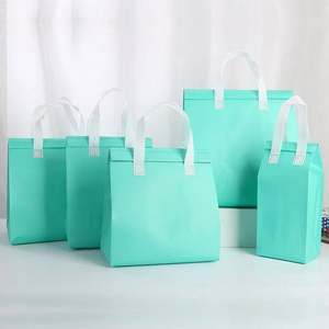 Wholesale High Quality Thermal <b>Lunch</b> Non Woven Cooler Bag Reusable for Food Delivery Bag - Product Image 1