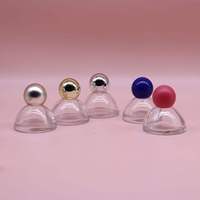 Flacon de parfum en verre transparent de 30 ml, design unique, forme plate, vaporisateur à pompe, diffuseur à bâtonnets, logo personnalisé