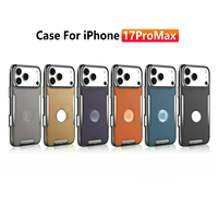 Nouvelle Arrivée Coque de Téléphone Fine Antichoc en Cuir PU Électroplaqué pour iPhone 17 Air Pro Max 16 Plus 15 14 13 12