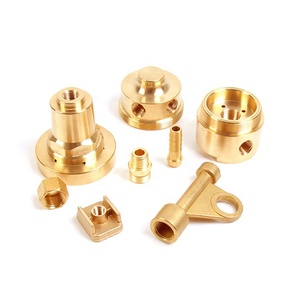 Manguitos huecos de latón moleteado y pasadores de latón macizo mecanizados por CNC a medida para accesorios internos electrónicos de instrumentos - Product Image 4