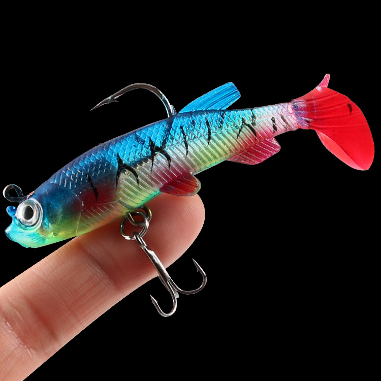 Jigging Hooks Wobblers Silicone Soft Bait for Pike Fishing