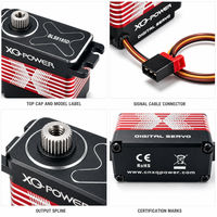 Servomoteur numérique sans balais XQ-POWER XQ-BLS8185D 85kg pour voiture RC 4x4 échelle 1/5, étanche, engrenages métalliques, aluminium CNC, 16.8V, vente en gros OEM