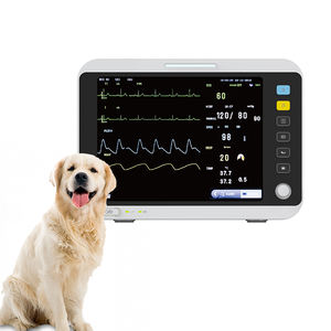 Ekg kalp hızı ölçer solunum kan oksijen kan basıncı ve vücut sıcaklığı makinesi için monitör - Product Image 3