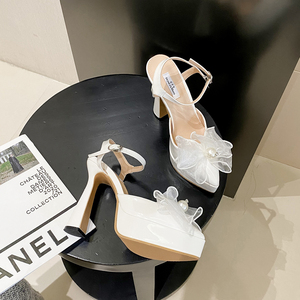Nuevos Zapatos de Tacón Alto para Mujer 2023, Tacones de Aguja Sexys, Sandalias de Moda para Mujer, Zapatos de Fiesta de Verano, Zapatos de Una Sola Pieza para Mujer - Product Image 5