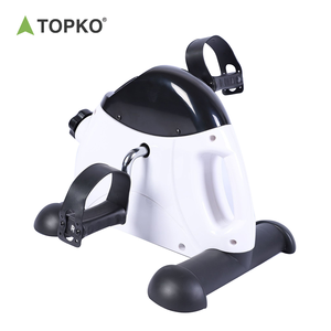 Vélo d'exercice TOPKO Mini <span class=keywords><strong>Trainer</strong></span>, vélo d'exercice sous le bureau avec écran LCD, blanc - Product Image 1