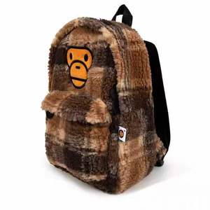 <span class=keywords><strong>Sac</strong></span> à <span class=keywords><strong>dos</strong></span> en peluche amusant King Mcgreen Star Monkey Cartoon, grande capacité, décontracté, doux, pour étudiants, <span class=keywords><strong>sac</strong></span> d'école, <span class=keywords><strong>sac</strong></span> Lightning Bapee - Product Image 5