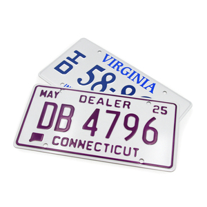 Placa de matrícula de metal de Canadá, placa de matrícula de aluminio personalizada de fábrica para <span class=keywords><strong>coche</strong></span> - Product Image 4