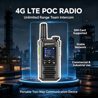 Radio bidirectionnelle GaodaPTT 4G Walkie Talkie K10 LTE réseau public, lampe torche bicolore, coque en zinc, PoC, interphone à distance illimitée